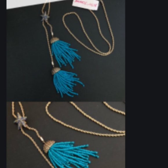 Betsey Johnson Starfish Necklace & Earrings - Picture 10 of 12